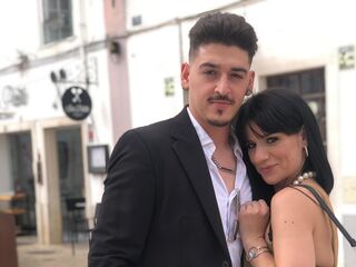 MarineRaphael - LiveJasmin Blowjob Cumshot Deepthroat Couple 