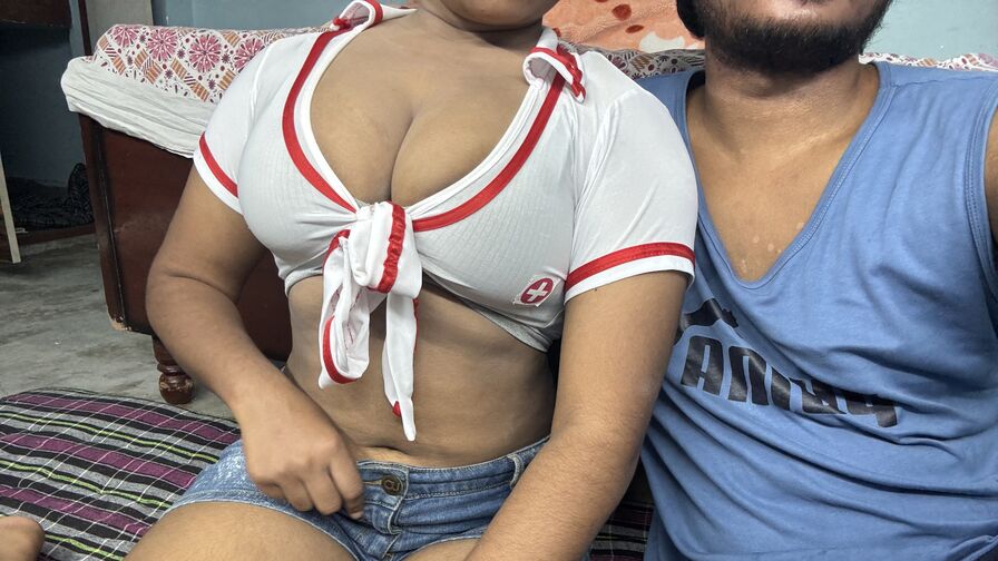 Chat with RiyaAndSachin live on AsianCamModels.com