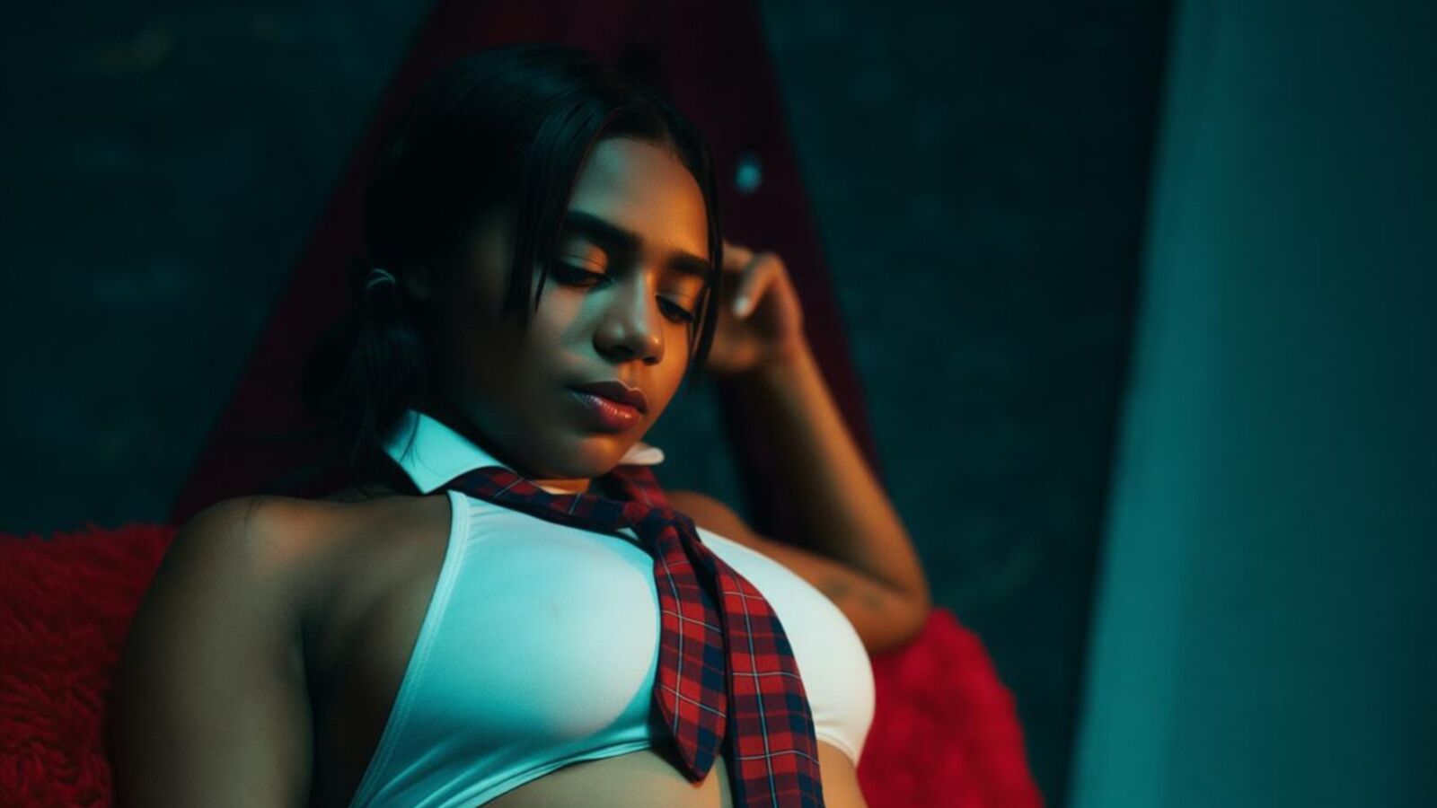 IvonneRussell erotic portrait