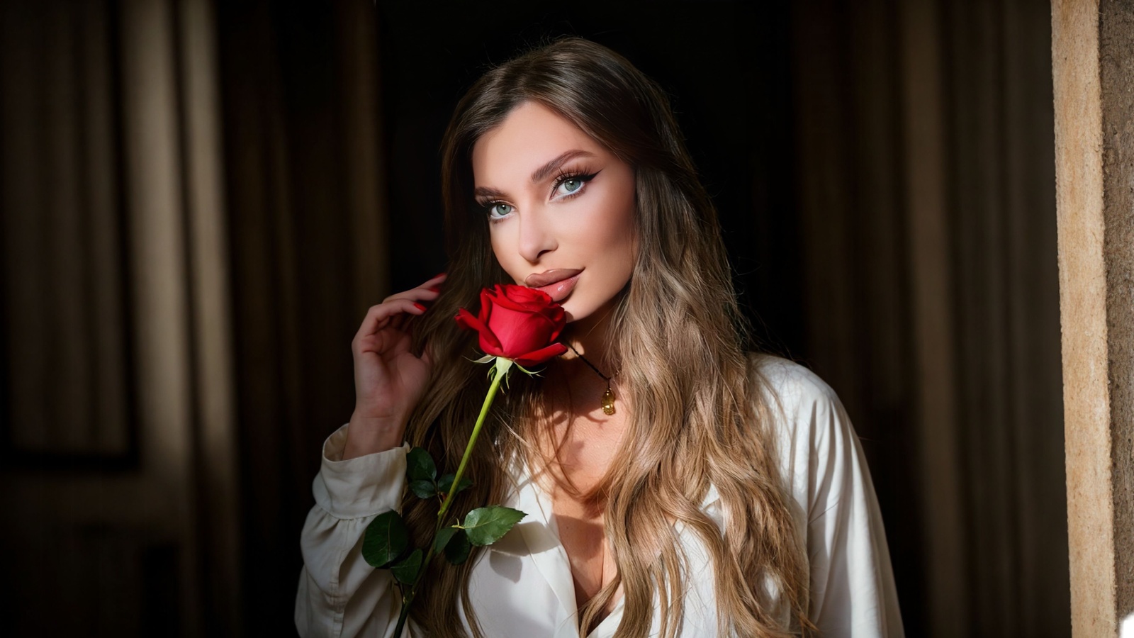 Alessia glamour portrait