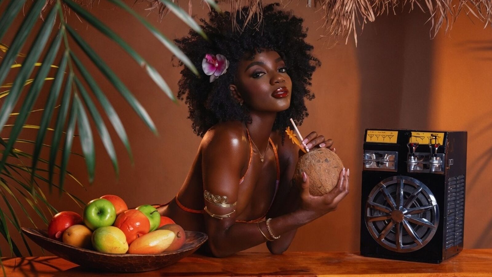YaraDavis erotic portrait