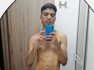 NicolasLee - LiveJasmin Teen Deepthroat Dildo Boy 