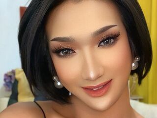 AlexandriaPierce - LiveJasmin Deepthroat Dildo Masturbation Trans 